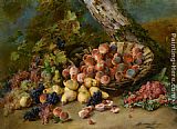 Madeleine Jeanne Lemaire Still Life with Fruits painting